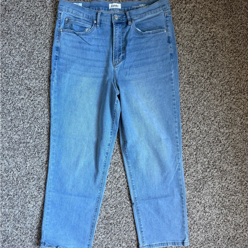 Nomad Light Blue Ankle Jeans